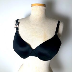 Warners Black Underwire Bra New With Tags 36C